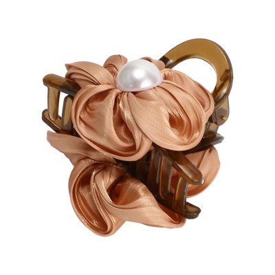 Unique Bargains Women's Fashion Elegant Flower Hair Clips 1 Pc