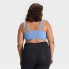 Women's Everyday Soft Light Support Strappy Sports Bra - All In Motion™ - 2 of 3