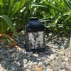 Disney 8.3" Tinker Bell Solar Metal Outdoor Lantern Black: Garden Lighting, Decorative Solar Powered LED - 4 of 4