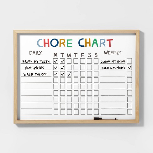 The Peanutshell Toddler Chore Chart, Reward Chart For Kid - 58 Pieces :  Target