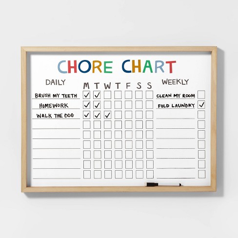 Chore Kids' Chart - Pillowfort™ : Target