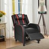 Costway Massage Gaming Recliner Chair Racing Single Lounge Sofa Home Theater Seat - 2 of 4