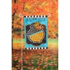 Happy Fall Acorn Garden Applique Flag - 2 of 4