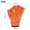 Unique Bargains Swimming Diving Resistance Webbed Training Printing Aquatic Gloves 1 Pair - 2 of 4
