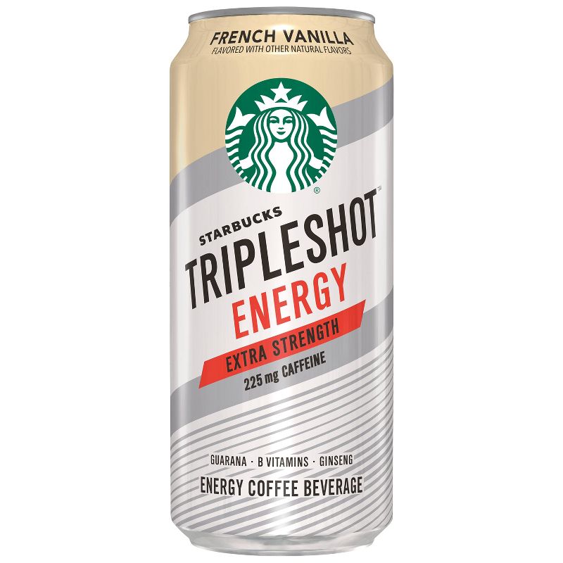 Starbucks Triple Shot Energy French Vanilla - 15 fl oz Can, 1 of 5