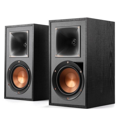 Klipsch R-51PM Powered Bluetooth Bookshelf Speakers - Pair (Black)