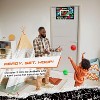 AND1 Over the Door Mini Basketball Hoop: 18x12 Shatterproof Backboard, 2 Mini Basketballs, and Hand Pump Included - Ultimate Indoor Accessory - 2 of 4