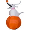 Gemmy Airblown Inflatable Zero w/Pumpkin Disney  , 4.5 ft Tall, Multi - 4 of 4