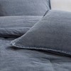 NicBex 3 Pcs Twill Washed Comforter Set Cozy Cotton Bedding Set, All-Season Bedding Comforter Sets Duvet Set, Machine Washable - 3 of 4