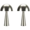 16" Iron Mushroom Table Lamp Set of 2 - Nourison - 4 of 4