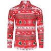 WhizMax Men's Christmas Hawaiian Shirts Button Down Ugly X-Mas Christmas Vacation Long Sleeve Shirts - 2 of 4