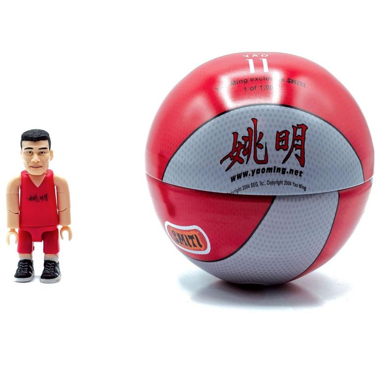 Stevenson Entertainment Houston Rockets NBA SMITI 3 Inch Mini Figure | Yao Ming TD, 3 of 6