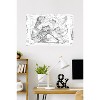 Trends International Marvel Sketch - Hulk vs. Fantastic Four Unframed Wall Poster Prints - 2 of 4