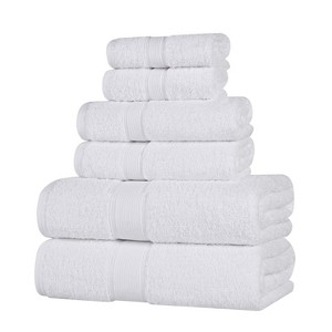 Organic Cotton Medium Weight Solid Towel Set by Blue Nile Mills - 1 of 4