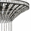 Elk Home Fantania 8 - Light Chandelier in  Matte Black - 3 of 4