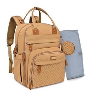 BabbleRoo Polyester Diaper Bag Backpack for Stylish Parents, Spacious Baby Bag, Versatile Baby Diaper Bag - 1 of 4