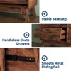 6 Drawer Dresser for Bedroom, 47.2" Modern Chest of Drawers, Wooden Dresser TV Stand, Dresser Storage Cabinet for Closet Living Room - 4 of 4