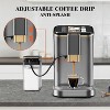 Acekool 20 Bar Espresso Machine, 1350W Power, Touchscreen, Burr Grinder, Milk Frother, Auto Cleaning, 1.5L - 2 of 4