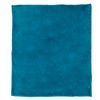 Yorkshire Home Solid Soft Heavy Thick Plush Mink Blanket 8 pound - Aqua - image 4 of 4