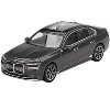 BMW i7 xDrive60 Dravit Gray Metallic Limited Edition 1/64 Diecast Model Car by Mini GT - 2 of 4