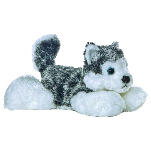 Aurora Mini Flopsie 8 Mush Husky Grey Stuffed Animal