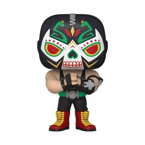 Funko POP! DC Super Heroes: Dia De Los - Bane (Glow in the Dark) Vinyl Figure Entertainment Earth Exclusive - 1 of 2