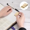 Unique Bargains Stainless Steel Storage Clips for Food Bag Sealing Wallet Photo - 4 of 4