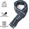 Alpine Swiss Mens Plaid Scarf Softer Than Cashmere Scarves Winter Shawl - 3 of 4