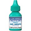 Refresh Optive Gel Eye Drops - 0.33 Fl Oz : Target