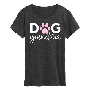 Women's - Instant Message - Dog Grandma Short Sleeve Graphic T-Shirt - 1 of 4