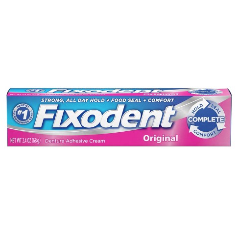 Fixodent Complete Original Denture Adhesive Cream - 2.4oz - image 1 of 4