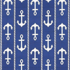 Mad Mats Anchor Blue & White - 1 of 4