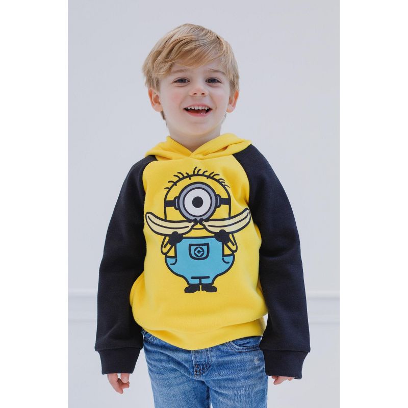 Despicable Me Minions Fleece Hoodie Little Kid to Big Kid, 4 of 7