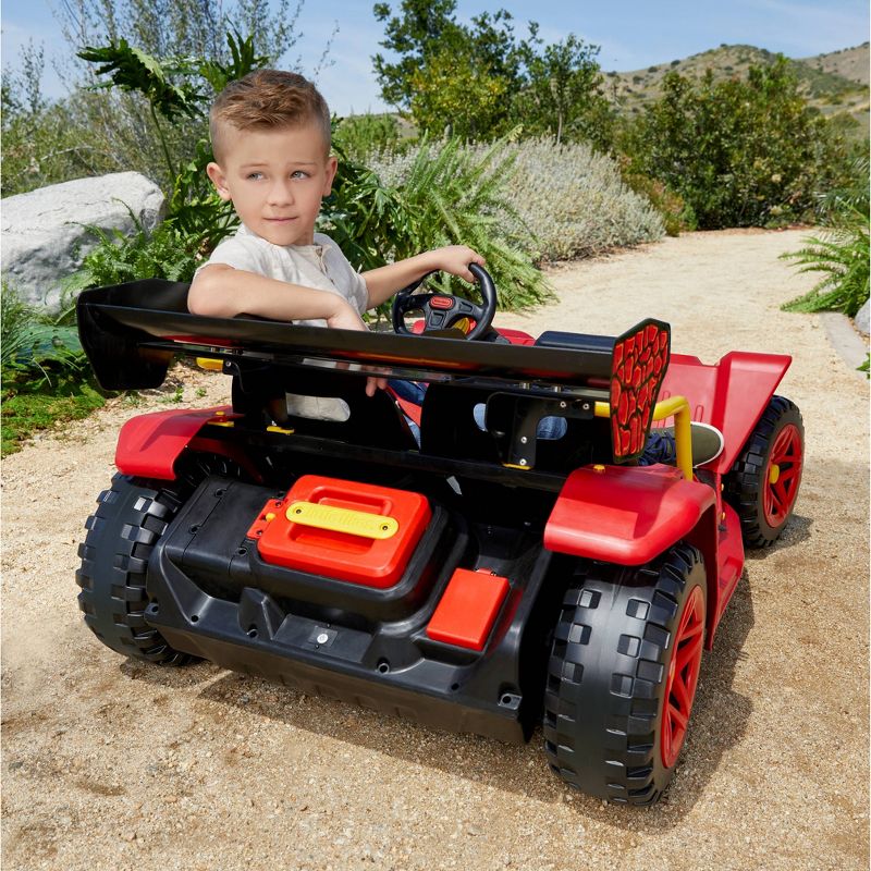 Little Tikes 12V Dino Dune Buggy Powered Ride-On - Red/Black, 5 of 9