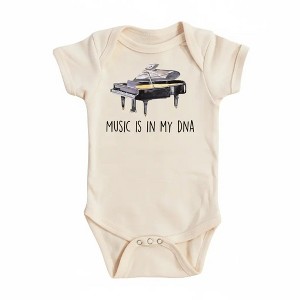 Piano Newborn Baby Onesie® Bodysuit GS1 - 1 of 4