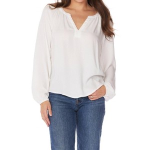Women's Raglan Boho Long Sleeve Top - bobi - 1 of 3