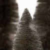 9"H, 12"H & 15"H Sullivans Christmas Gray Bottlebrush Trees Set of 3, Indoor Christmas Decor - image 2 of 4