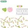 Unique Bargains Mini Ribbon Roses Fabric for Crafts Wedding 200 Pcs - 3 of 4