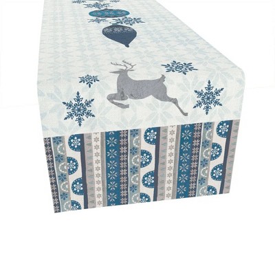 Laural Home Simply Winter Rectangle Table Runner