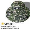 Solaris Todder Girl's Wide Brim Sun Hat, Kid's UPF 50+ Protection Hat for Camping, Hiking, Fishing - 2 of 4