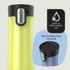 Contigo AUTOSEAL West Loop Vacuum-Insulated Stainless Steel Travel Mug with Easy-Clean Lid Aster Frosted Pearl & Limelight Frosted Pearl, 2-Pack 20 oz - 2 of 4
