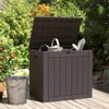 Kumasinova 31 Gal Deck Box,Waterproof Resin Storage Box for Secure Package Deliveries,Lockable Outdoor Deck Box,170lbs Capacity - 2 of 4