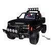 1992 Chevrolet 454 SS Pickup Truck Off Road Black 1/24 Diecast Model by Motormax - 2 of 3