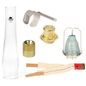 Aladdin 3 Year Oil Lamps Parts Kit Lox-on Chimney for Models 21C and 23 - 1 of 4