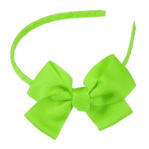 Unique Bargains Girl's Non-slip Fashion Bowknot Headband 0.35" Wide 1 Pc - 1 of 4