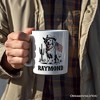 American Cowboy Dog Mug, Western 4th of July Gift| OrnamentallyYou - 4 of 4