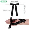 Unique Bargains Polyester Craft DIY Decorative Ribbon Twist Tie Bows 7x5" 24 Pcs - 3 of 4
