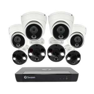 NVR16-8580 4K / 2TB/ 4x NHD-887MSFB 4K Bullet, 4xNHD-888MSD Professional Series IP Digital still image video cams - 1 of 4