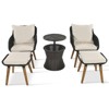 Maggift Patio Seating Sets, Comfortable Outdoor Seating Set, Elevate Your Outdoor Space, Designed for Relaxation and Style, Beige, 23.2"*21.7"*31.5" - 3 of 4