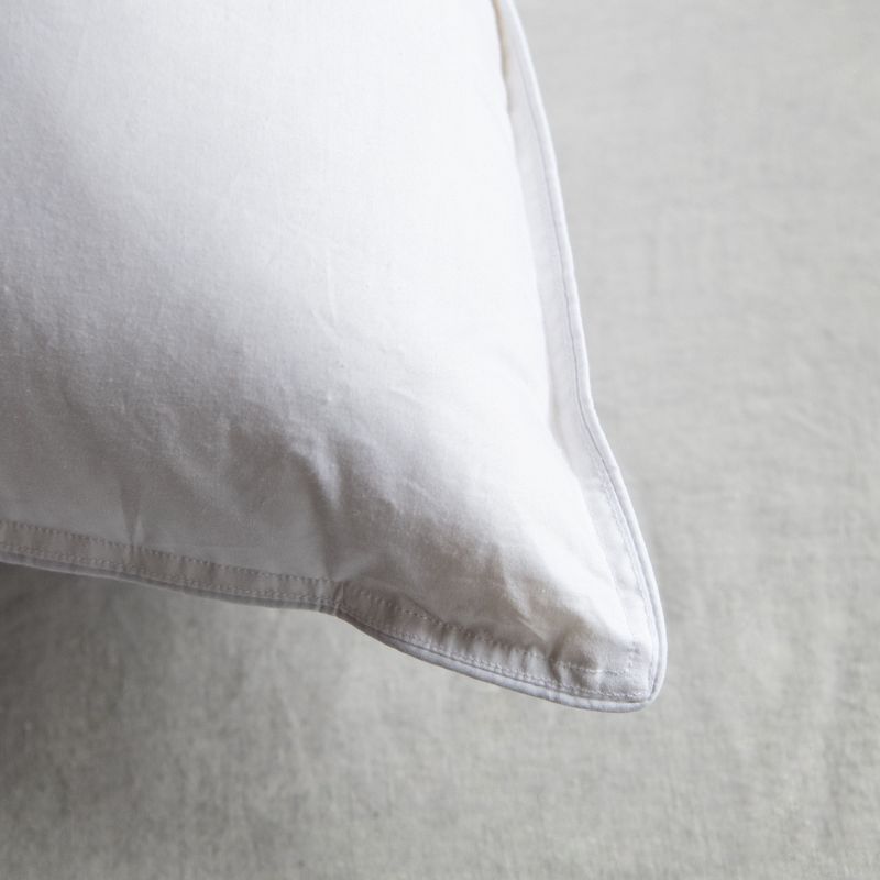 2 Pack Medium White Duck Feather & Down Bed Pillow | BOKSER HOME, 6 of 13